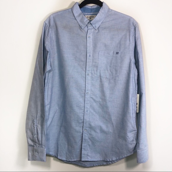 Billabong Other - Billabong Men blue Tailored Button Up Casual Shirt
